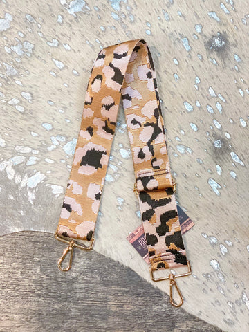 Pink and Tan Animal Strap