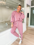 Virginia Sweatshirt - Pink Crewneck