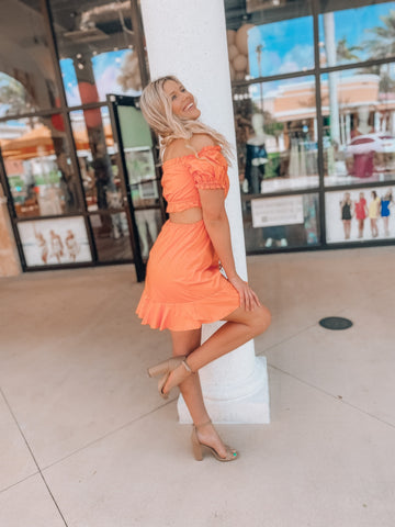 Georgia Peach Dress