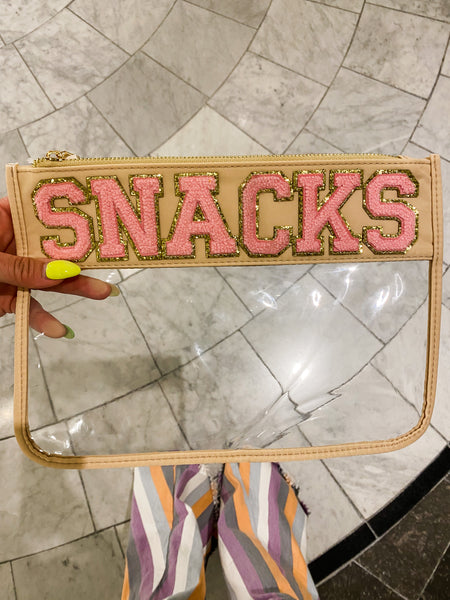 Snacks - Clear Bag