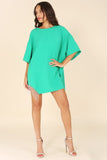 Green Sparkle TShirt Dress