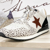 White/Cheetah/Tan - Vintage Havana Sneakers PREORDER