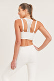 Ivory Star Sports Bra
