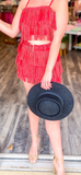 Steal the Show Shorts - Red