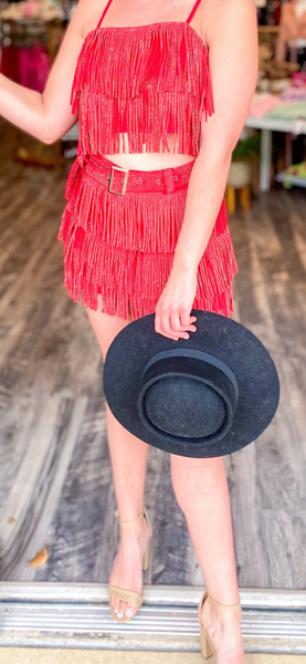 Steal the Show Shorts - Red