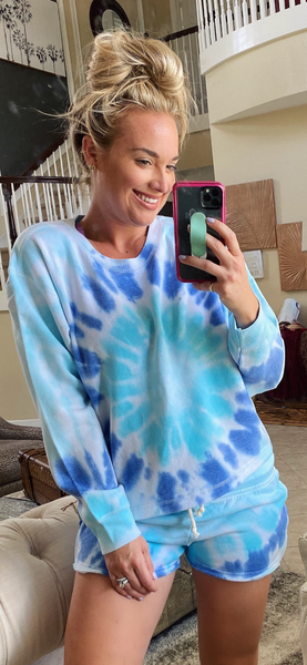 Marina Blue Top