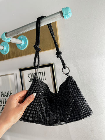 Sparkle Clutch - Black