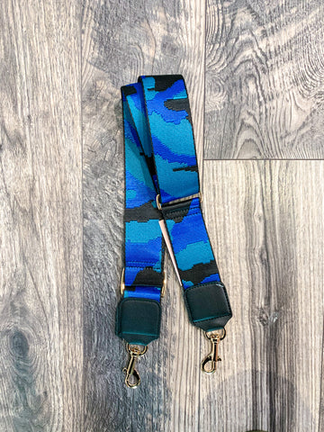 Blue Camo Strap