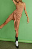 Sherry Dress - Coffee