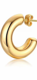 Chloe Mini Hoop - Sahira Jewelry