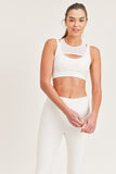Ivory Star Sports Bra