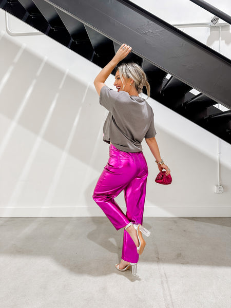 Brooke Metallic Pants