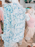 Tori Blue Blouse