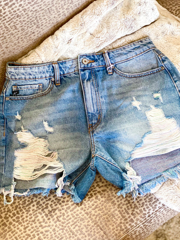 Rainbow Hem Shorts