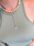 Hallie Pearl Necklace - Sahira Jewelry