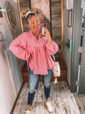 Jordie Pink Top