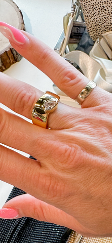 Kiara Band Ring - Size 7