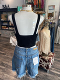 Miley Crop - Black