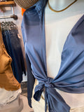 Midnight Blue Blouse