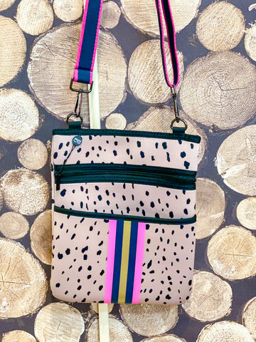 Animal & Pink Crossbody