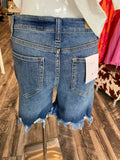 Medium Denim Mom Shorts