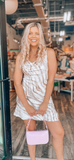 Brown Zebra Dress