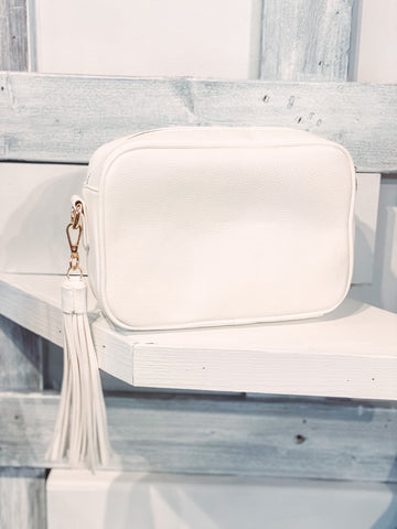The Tobie Purse- White