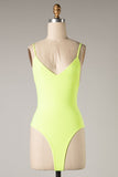 Neon Yellow Bodysuit