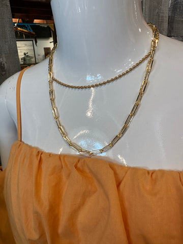 Carrie Paperclip Necklace