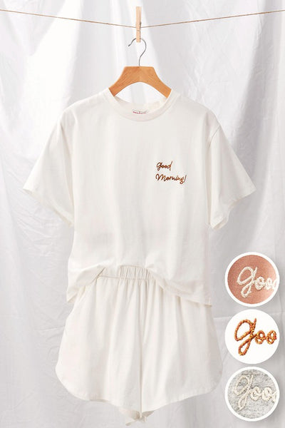 Good Morning Set  - IVORY