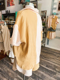 Bethany Beach Top - Ivory/Tan