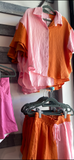 Bethany Beach Shorts - Pink/Orange