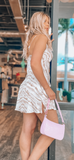 Brown Zebra Dress