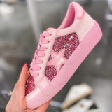 Pink Sparkle - Vintage Havana Sneakers