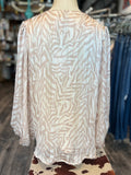 She’s Golden Balloon Sleeve Top