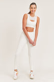 Ivory Star Sports Bra