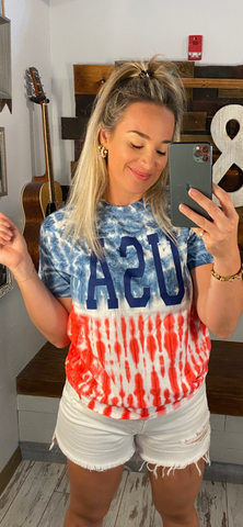 USA Tie Dye Tee