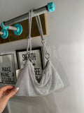 Sparkle Clutch - Silver