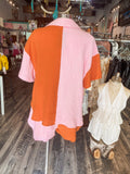Bethany Beach Shorts - Pink/Orange