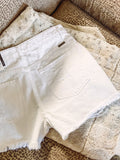 Lilly White Denim Shorts