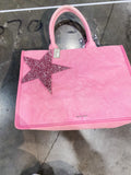 Sparkle Star Pink Bag