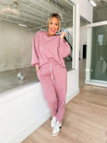 Virginia Sweatshirt - Pink Crewneck