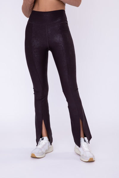 Dark Chocolate Split Pants