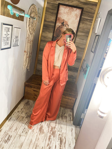 Orange Pants