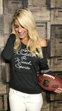 Let's Cuddle and Watch Sports - Dark Grey