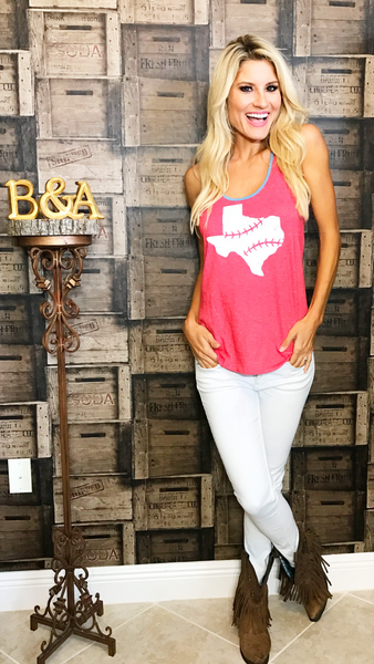 Rep Texas Tank - Red