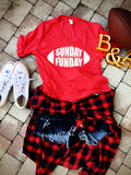 SUNDAY FUNDAY - RED