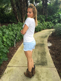 GEAUX Tigers - Grey Tee
