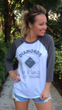 DIAMONDS - Grey/white