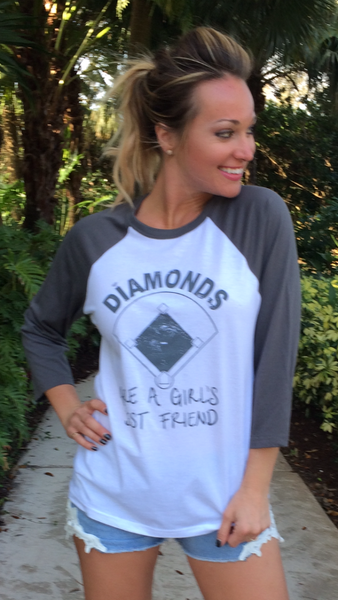 DIAMONDS - Grey/white